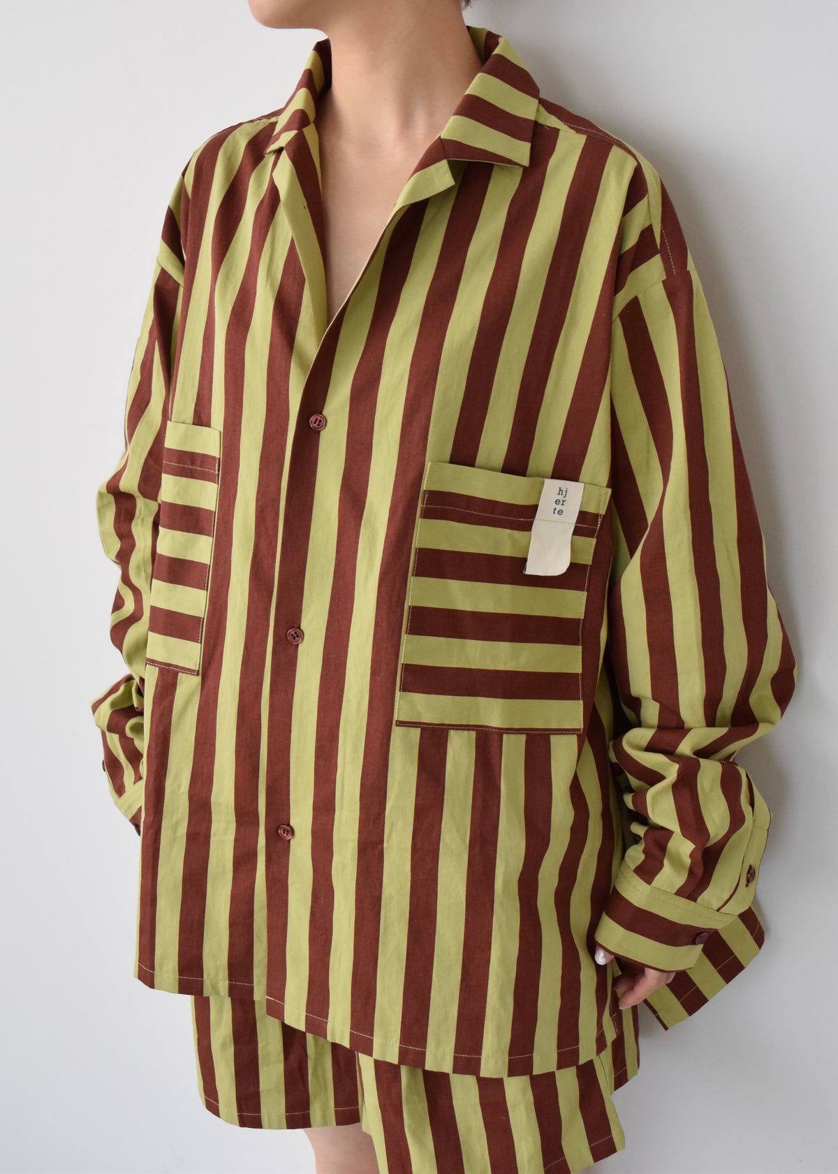 relax stripe shirts