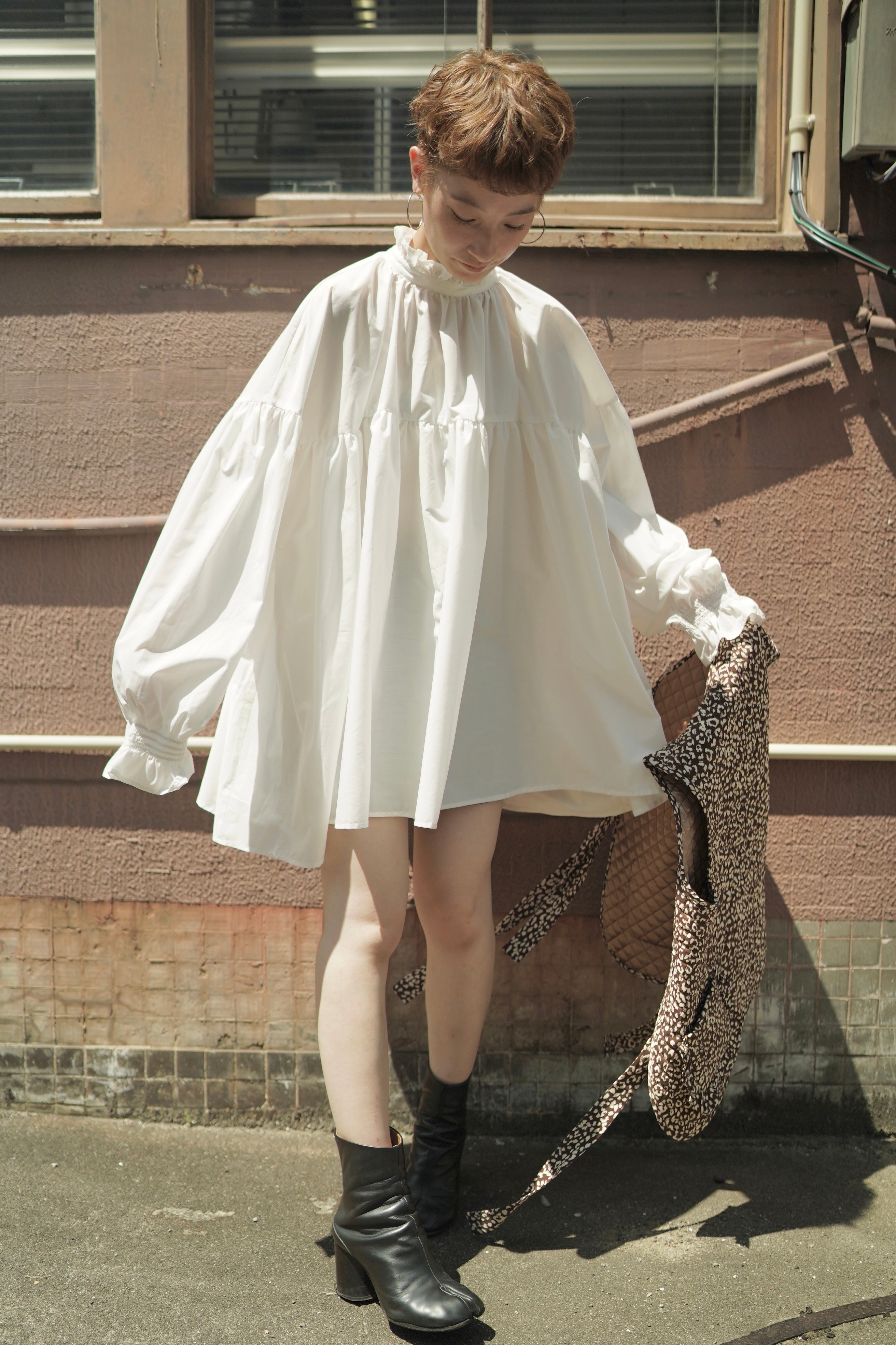 gather flare tunic – hjerte