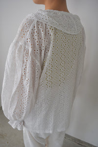 frill cardigan