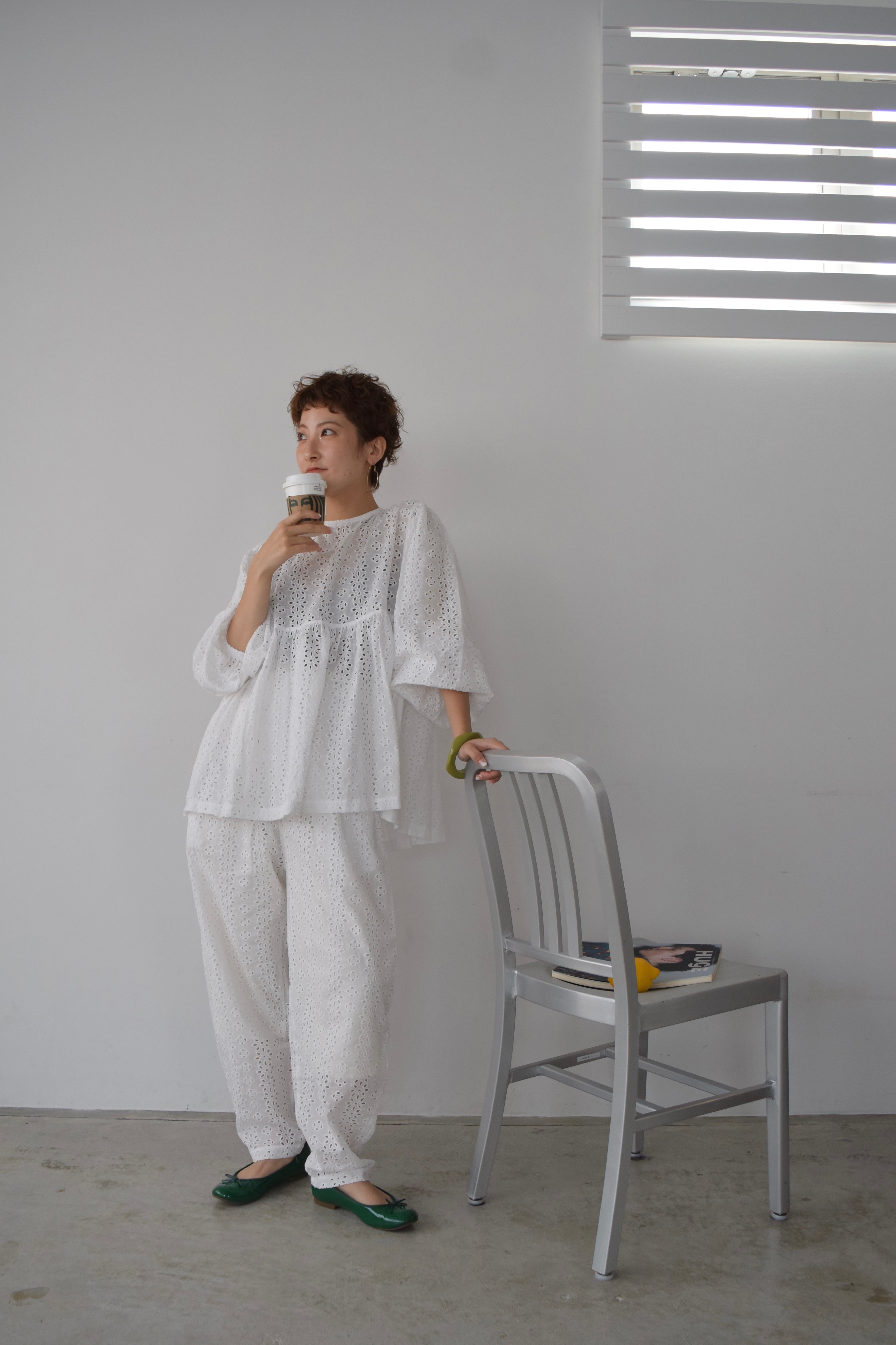 専用HAOKAN BACK RIBBON BLOUSE back ribbon blouse – hjerte