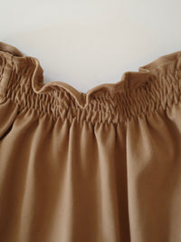 suede airy onepiece