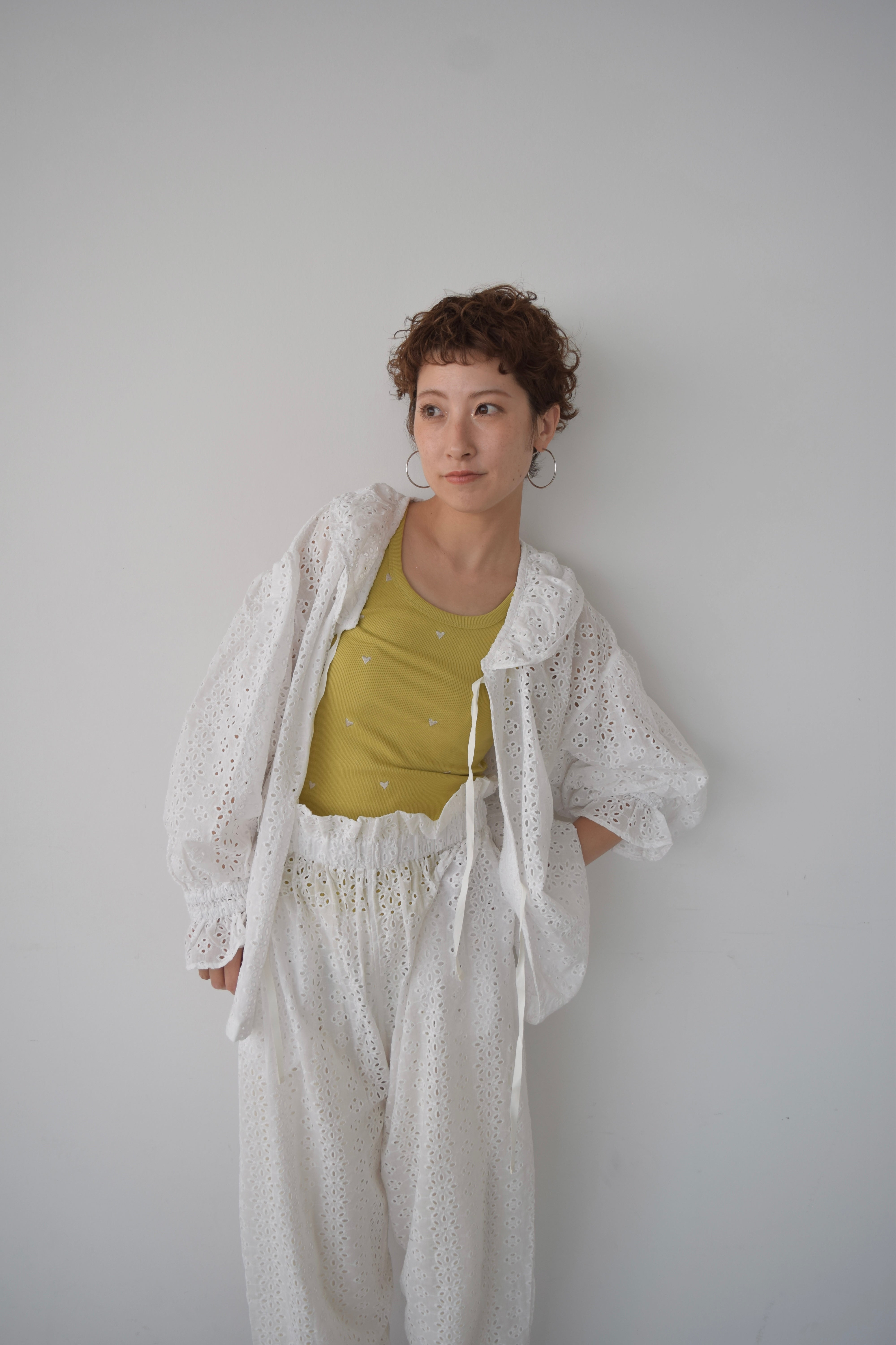 waist ruffle pants – hjerte