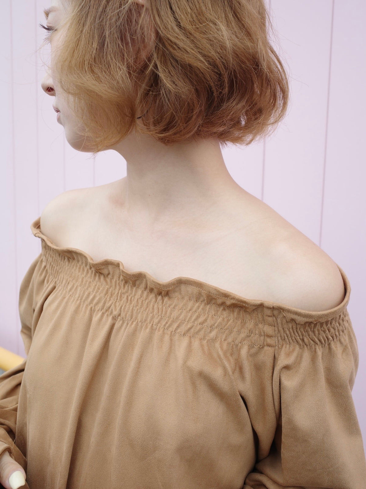 suede airy onepiece