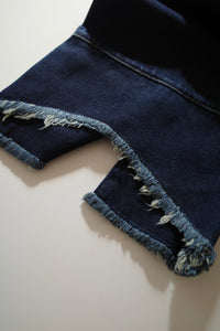 ribbon flare denim