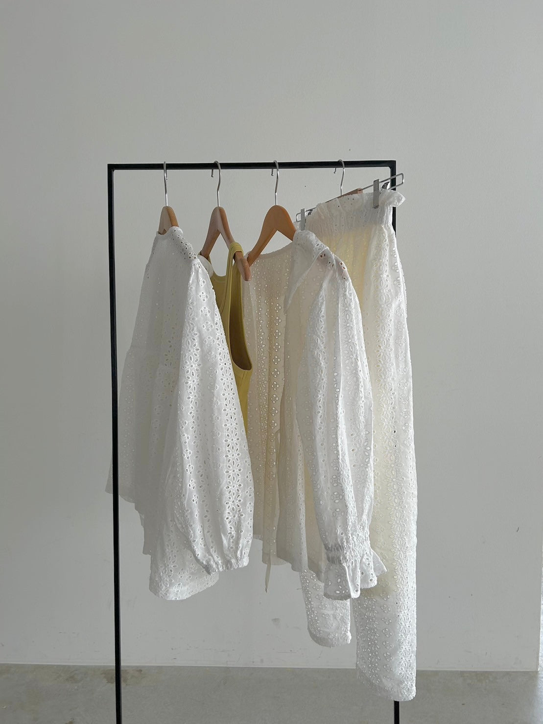 waist ruffle pants – hjerte