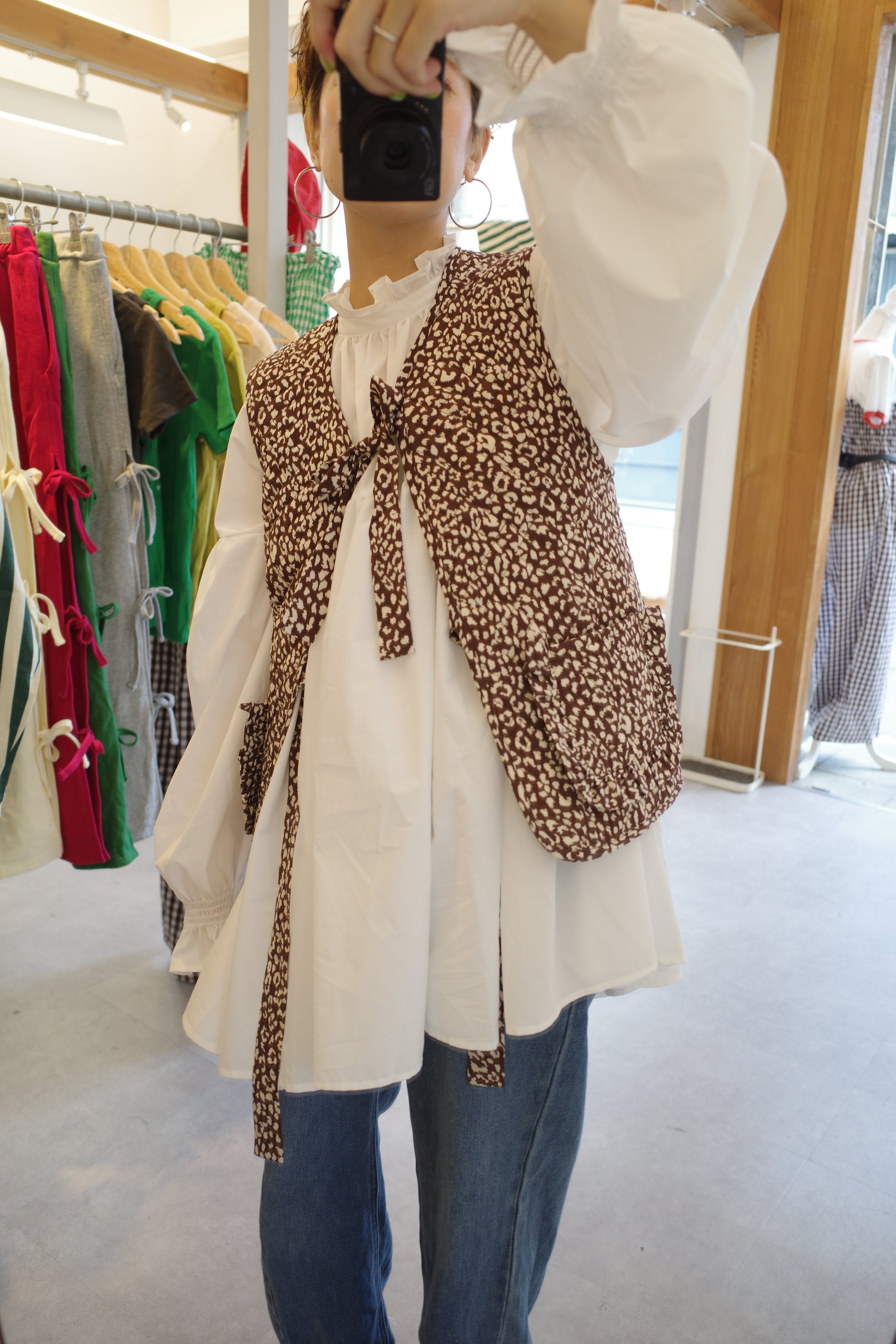 gather flare tunic – hjerte