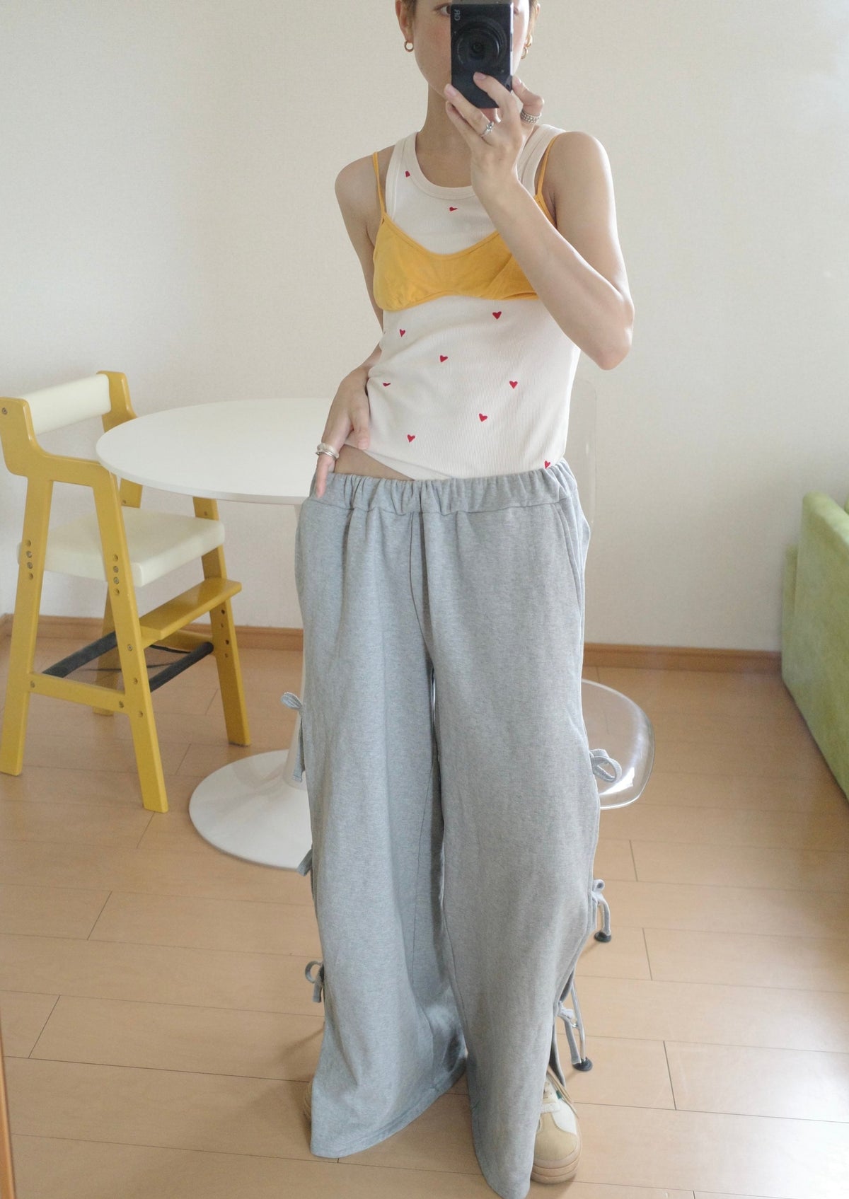 lowrise sweat pants