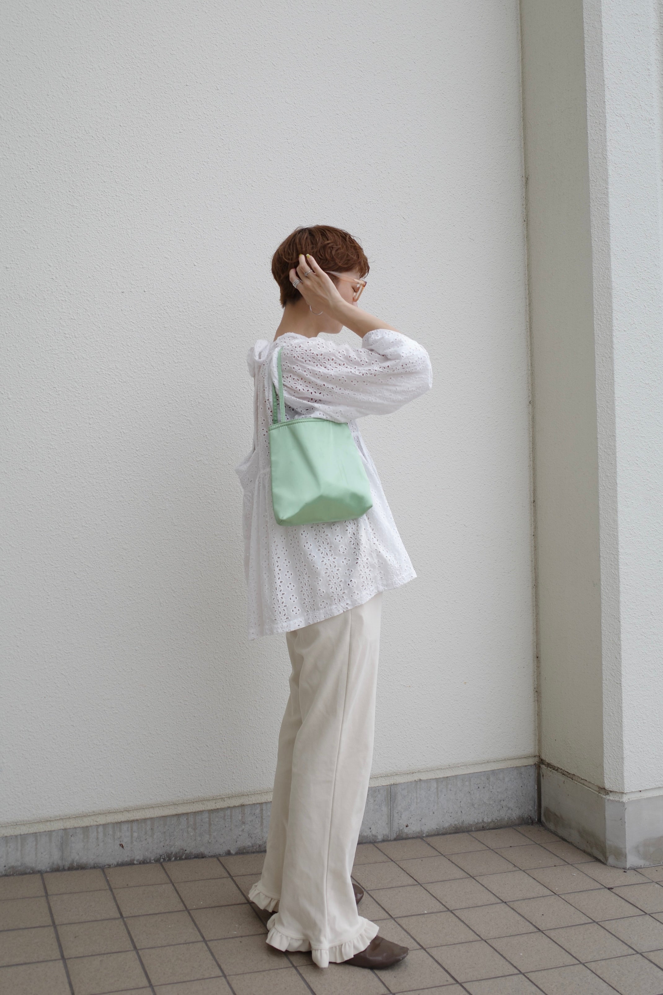 back ribbon blouse – hjerte